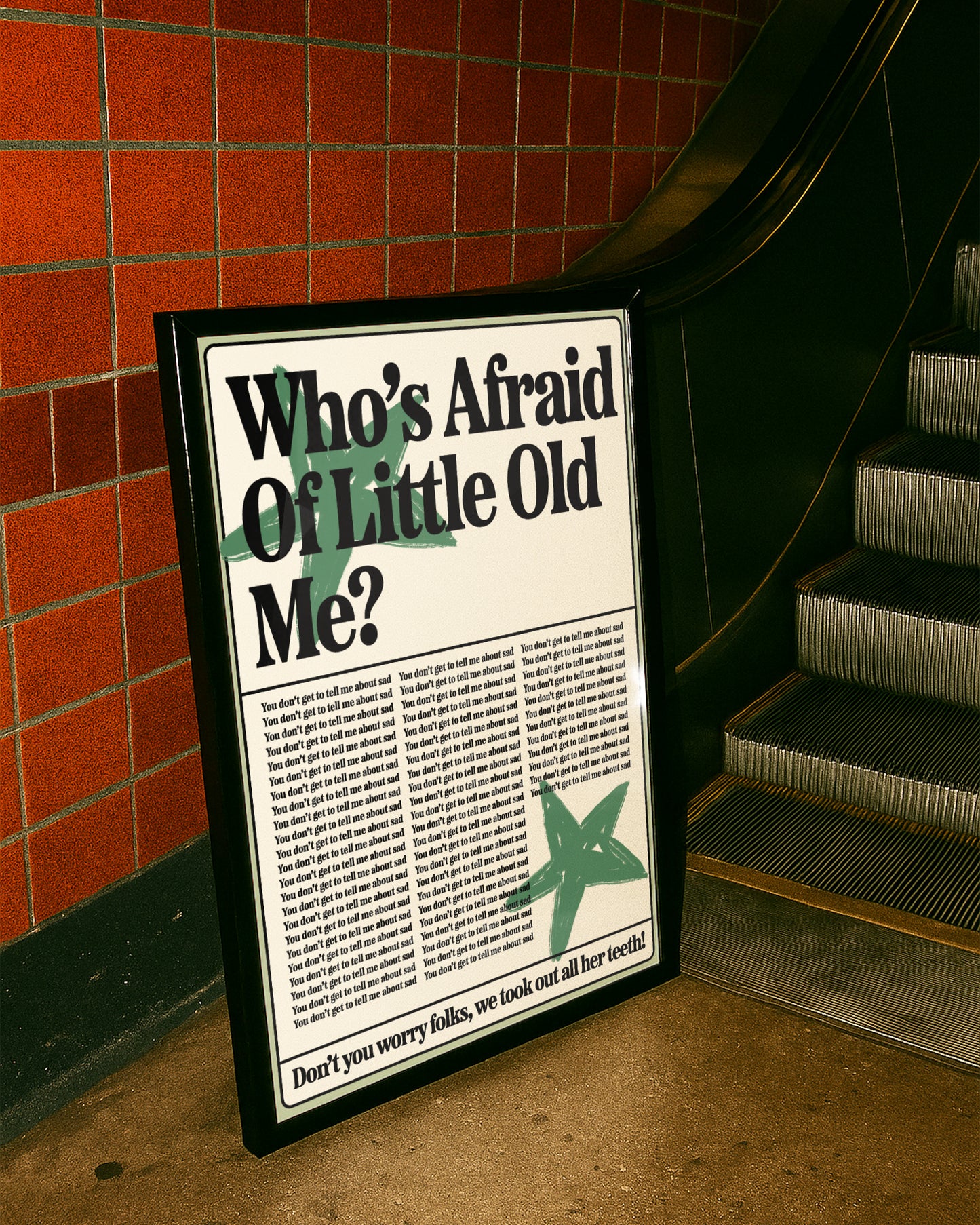Who's afraid?