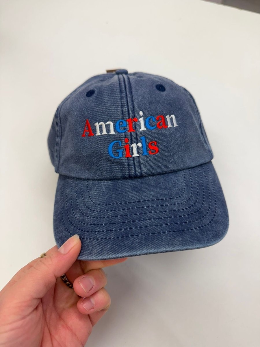 American Girls Harry Styles inspired cap - American Girls - Vintage Denim - Clothing - Thursday's Child