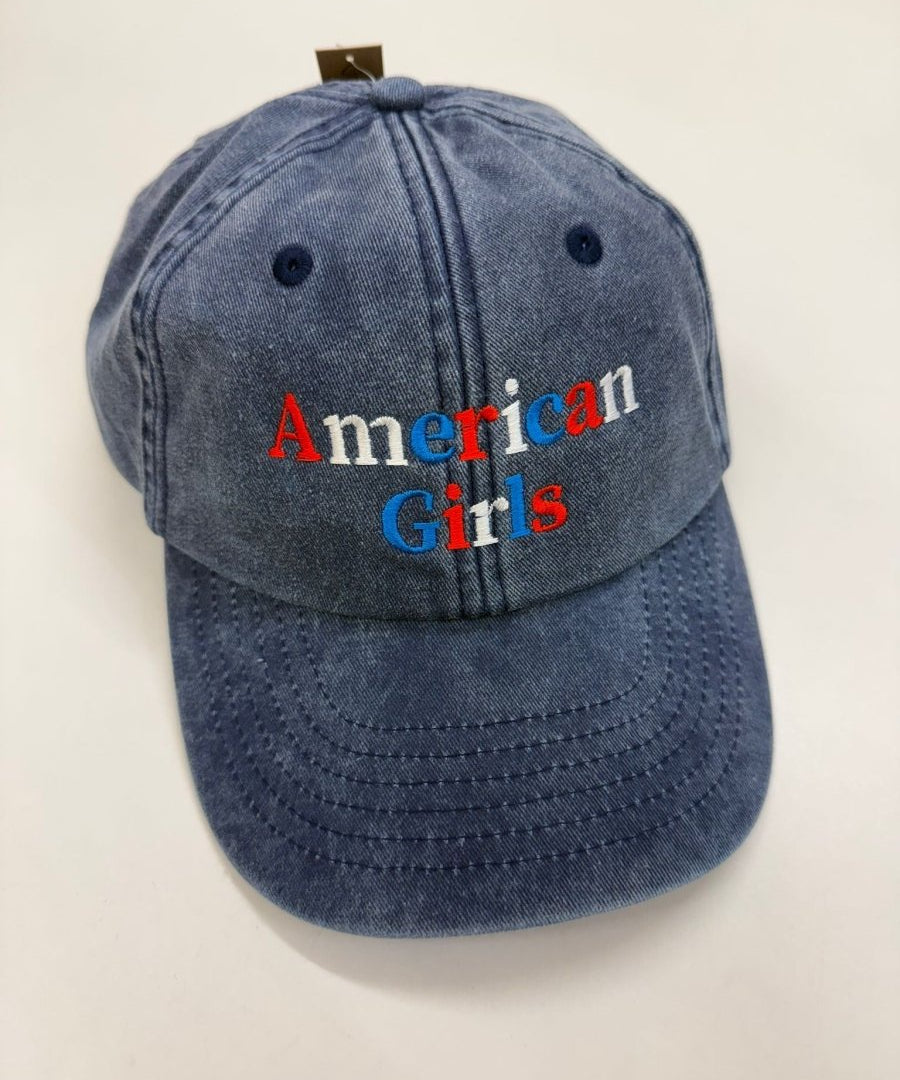 American Girls Harry Styles inspired cap - American Girls - Vintage Denim - Clothing - Thursday's Child