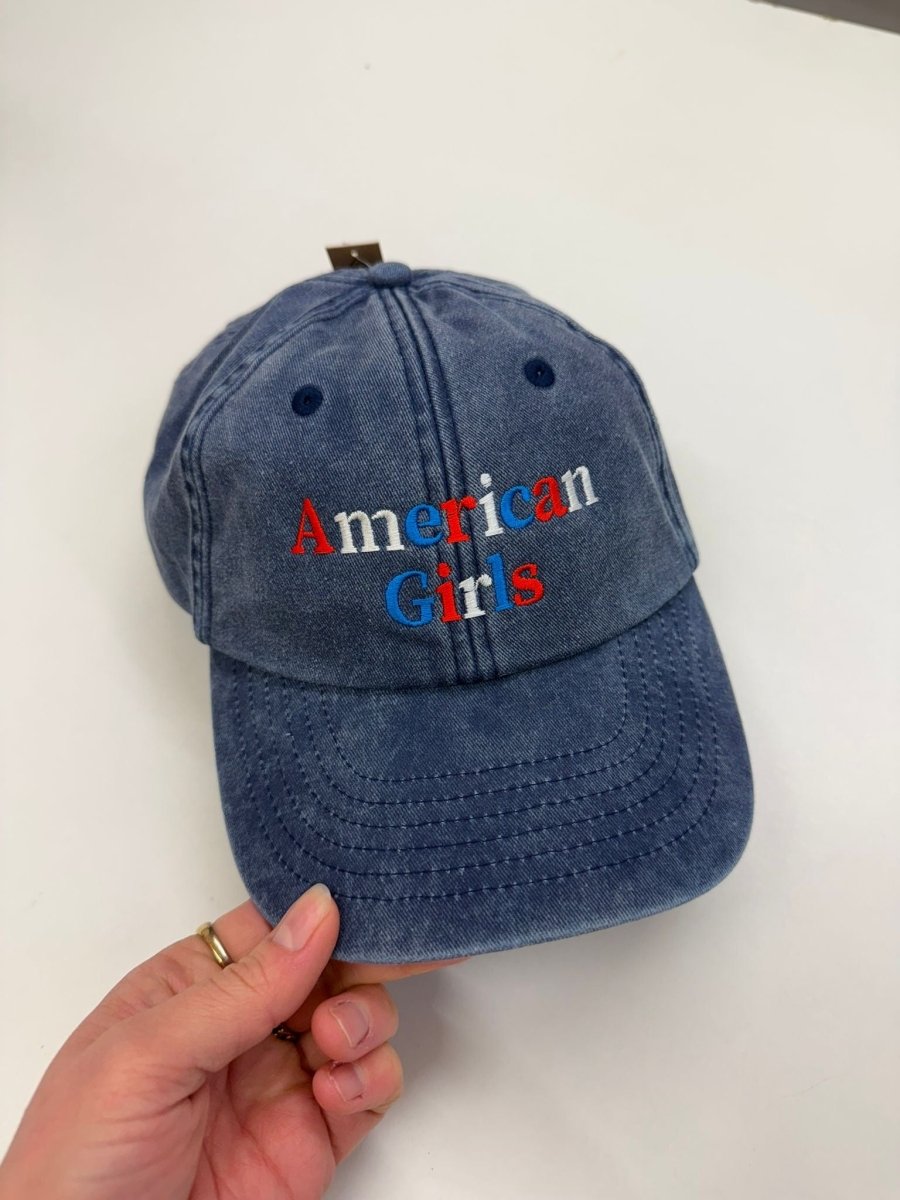 American Girls Harry Styles inspired cap - American Girls - Vintage Denim - Clothing - Thursday's Child