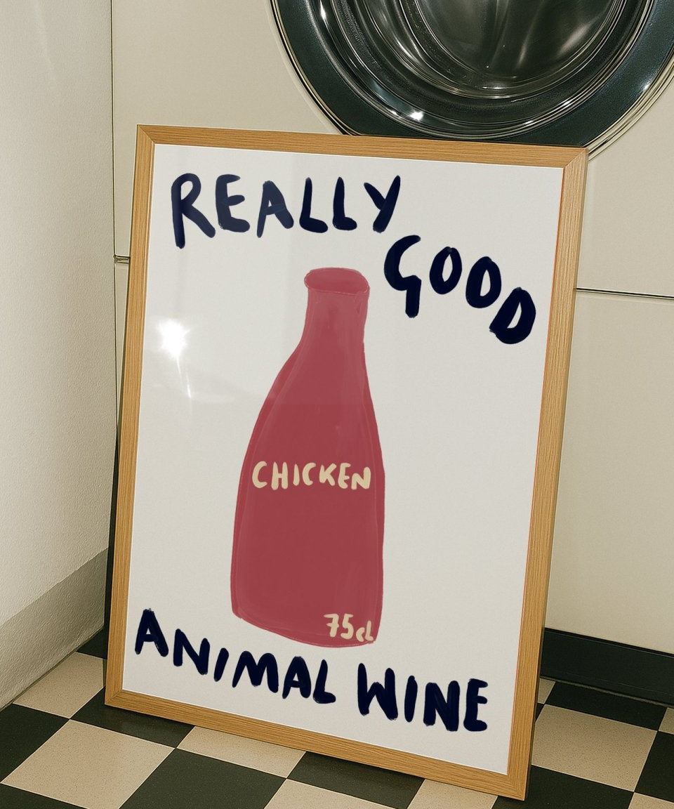 Animal wine - A5 - Print - Thursday's Child