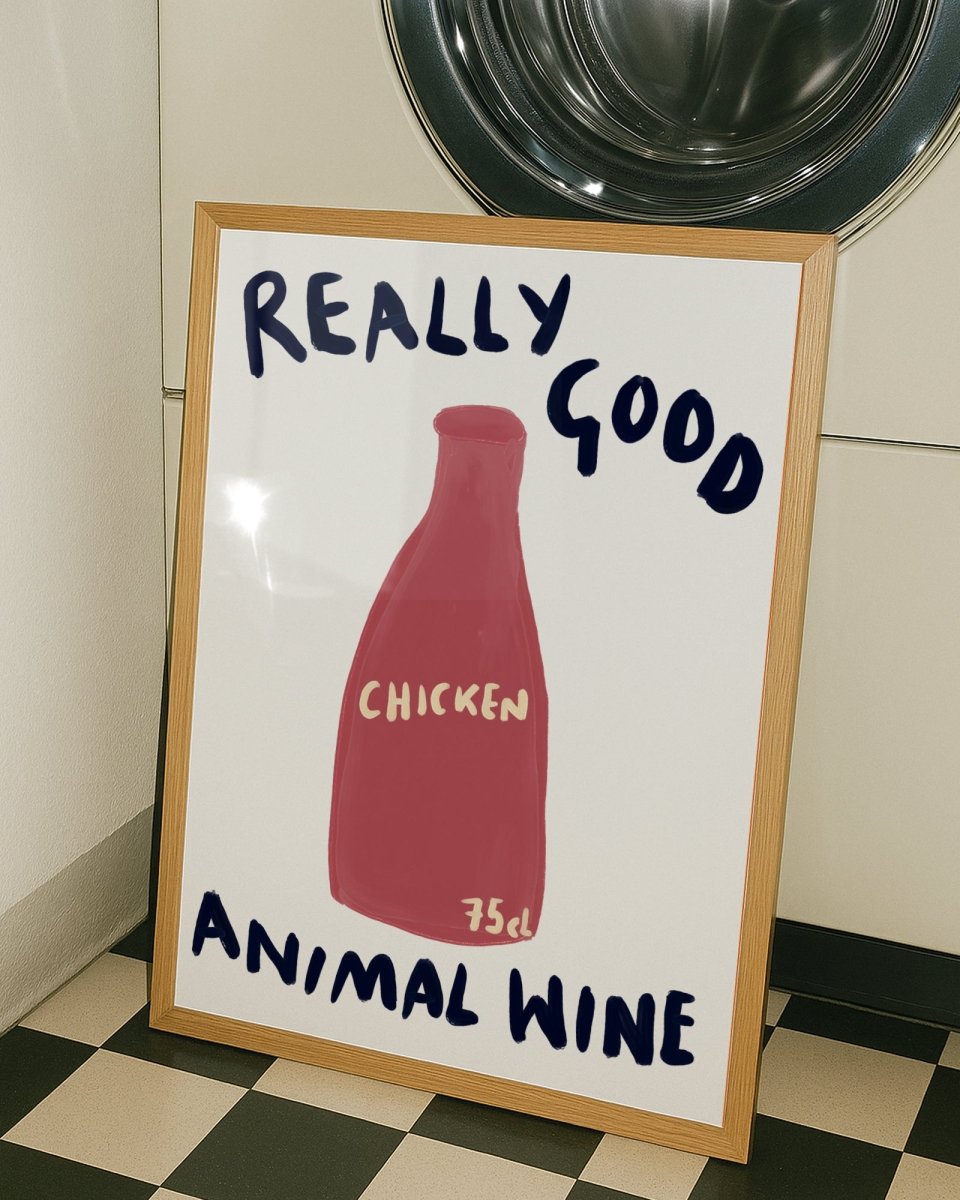 Animal wine - A5 - Print - Thursday's Child