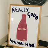 Animal wine - A5 - Print - Thursday's Child