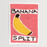 Banana split Oil Pastel Print