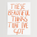 Beautiful Things - Digital Download - Print - Thursday's Child