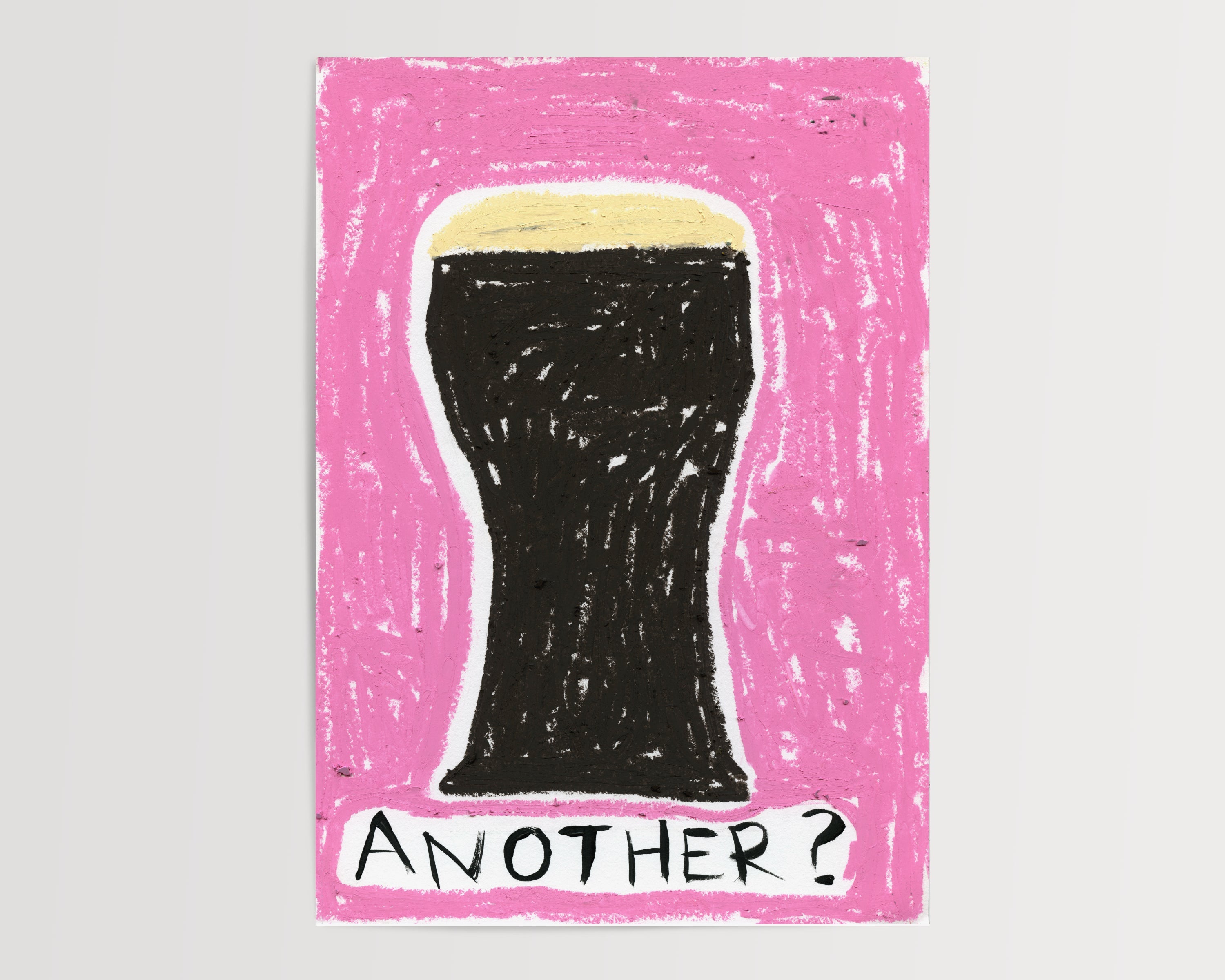 Beer Oil Pastel Print - A5 - Print - Thursday's Child