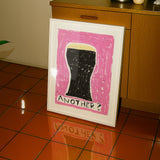 Beer Oil Pastel Print - A5 - Print - Thursday's Child