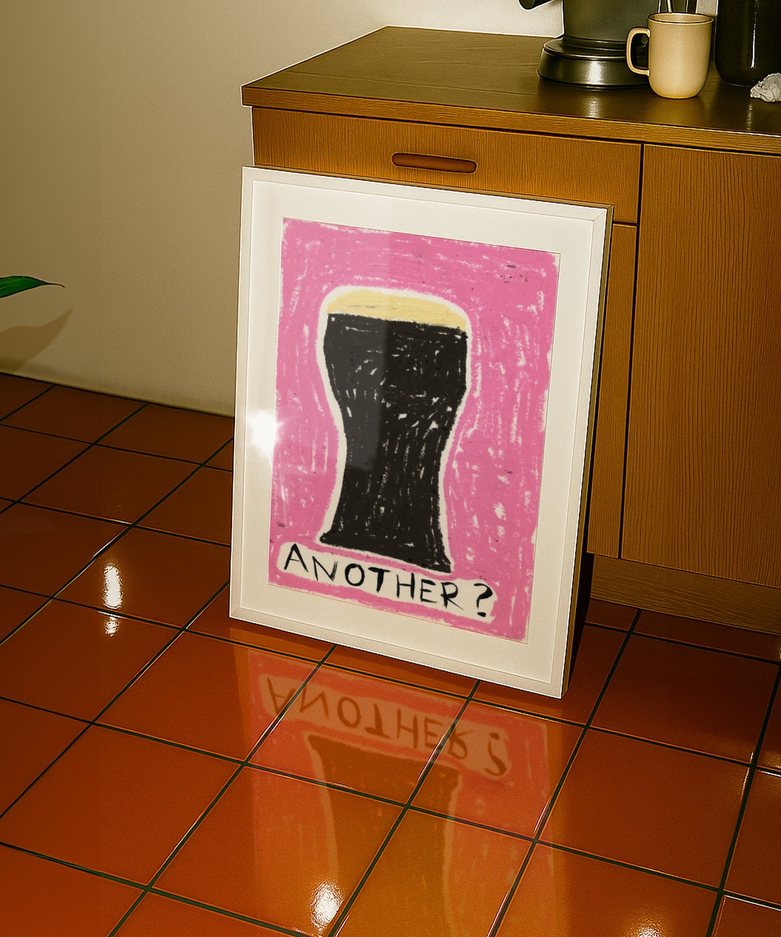 Beer Oil Pastel Print - A5 - Print - Thursday's Child