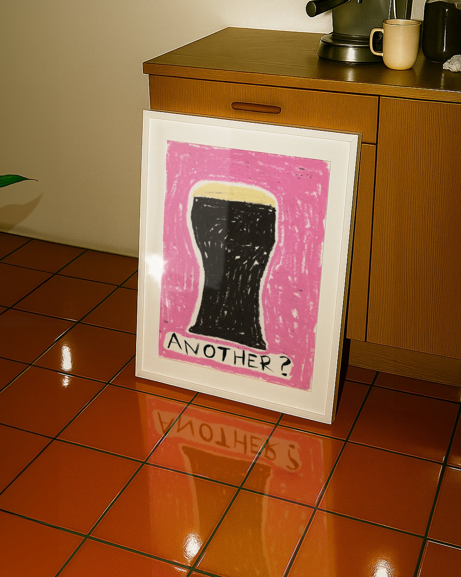 Beer Oil Pastel Print - A5 - Print - Thursday's Child