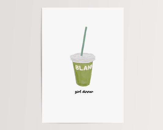 Girl dinner - Blank st