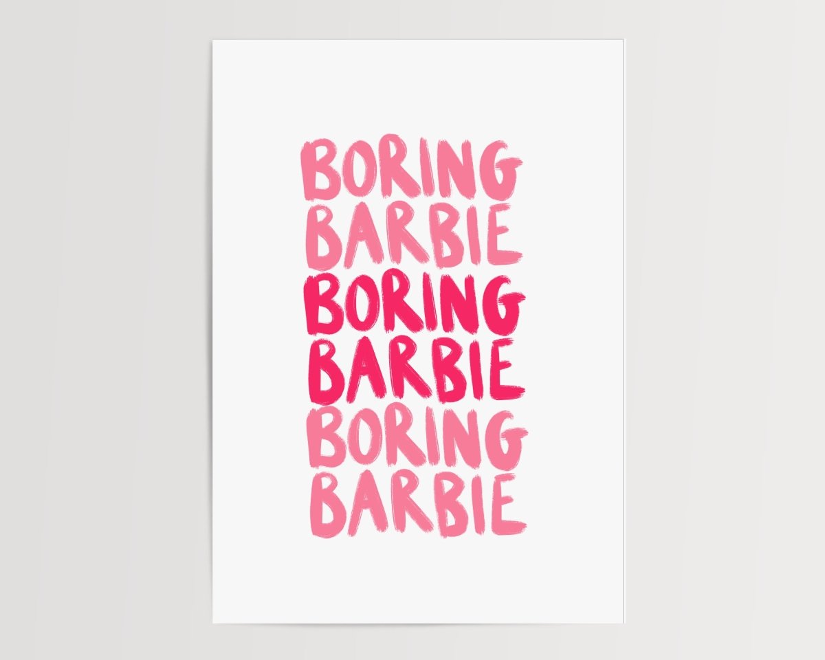 Boring barbie - Digital Download - Print - Thursday's Child