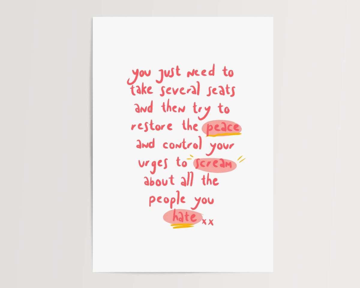 Calm Down - Digital Download - Print - Thursday's Child