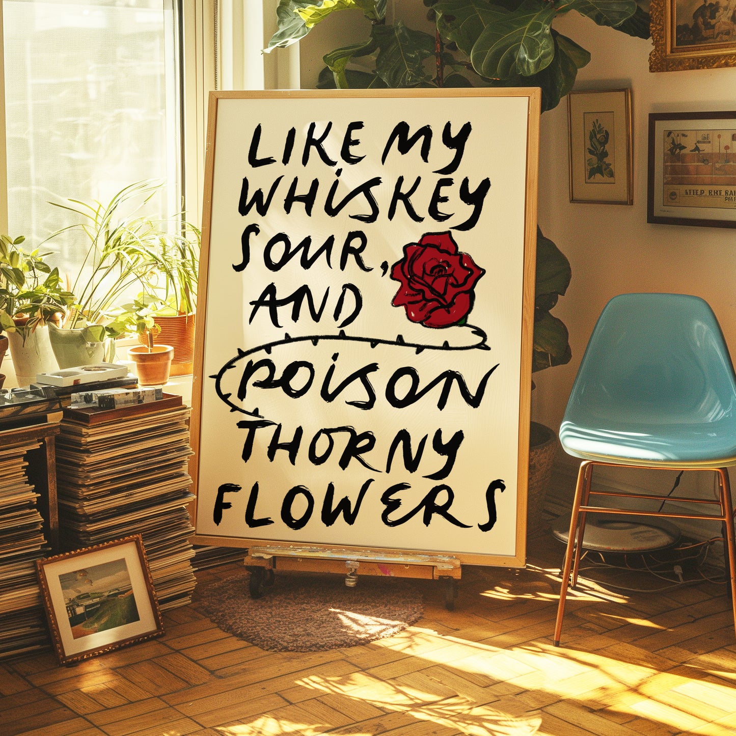 Taylor Swift inspired - Thorny flowers