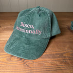 Harry Styles inspired cap - Disco, Occassionally - Vintage Bottle Green - Clothing - Thursday's Child