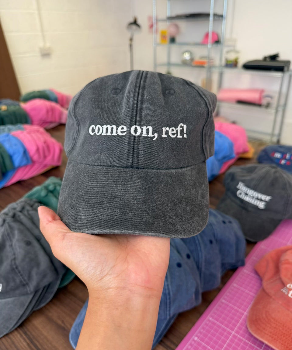 Come on ref cap