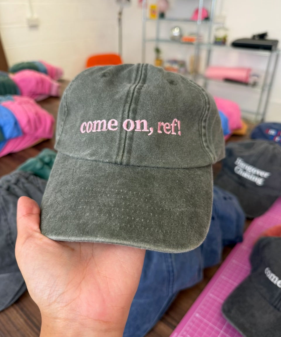 Come on ref cap
