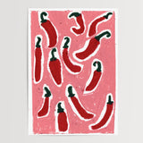 Chilli Oil Pastel Print - A5 - Print - Thursday's Child