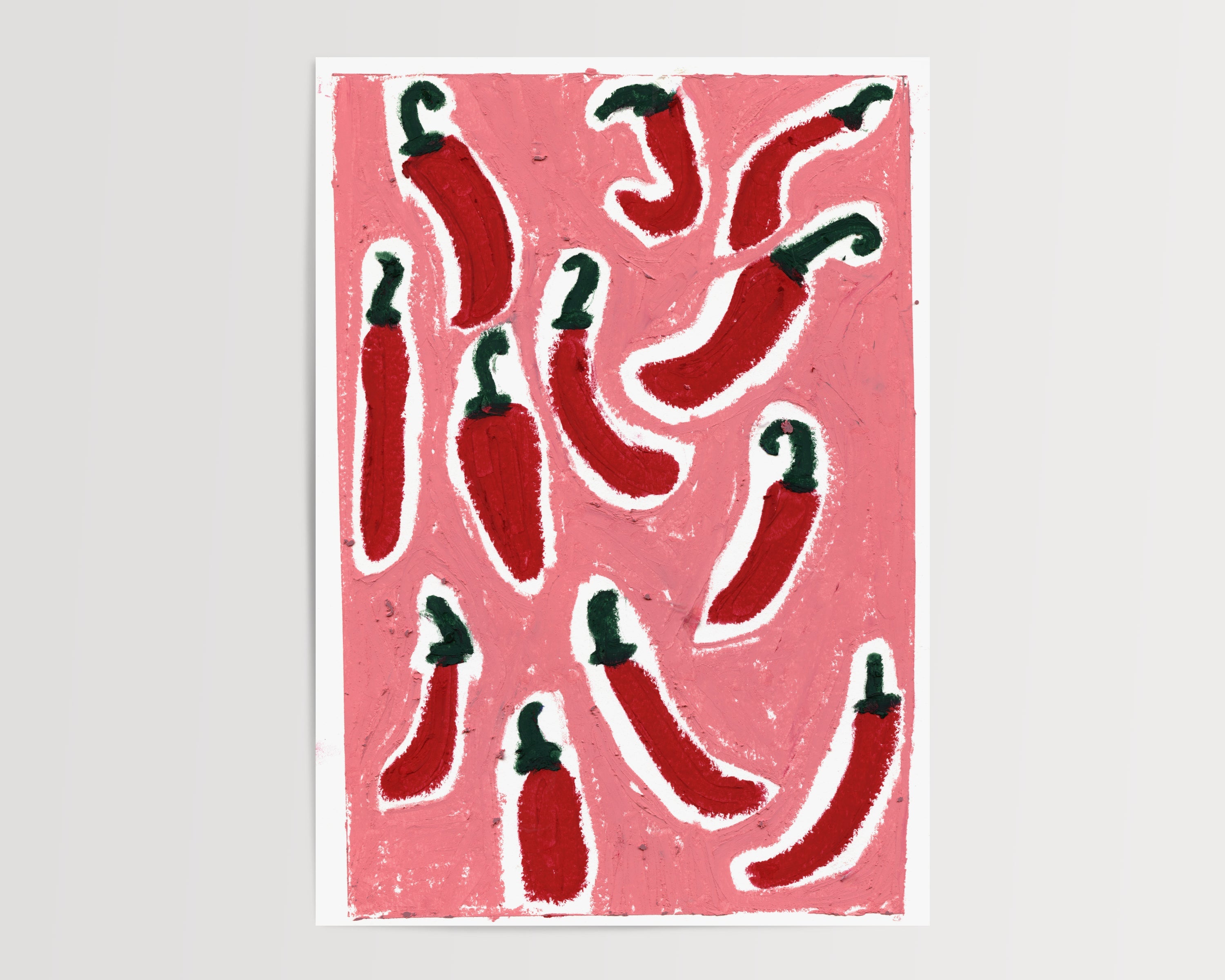 Chilli Oil Pastel Print - A5 - Print - Thursday's Child