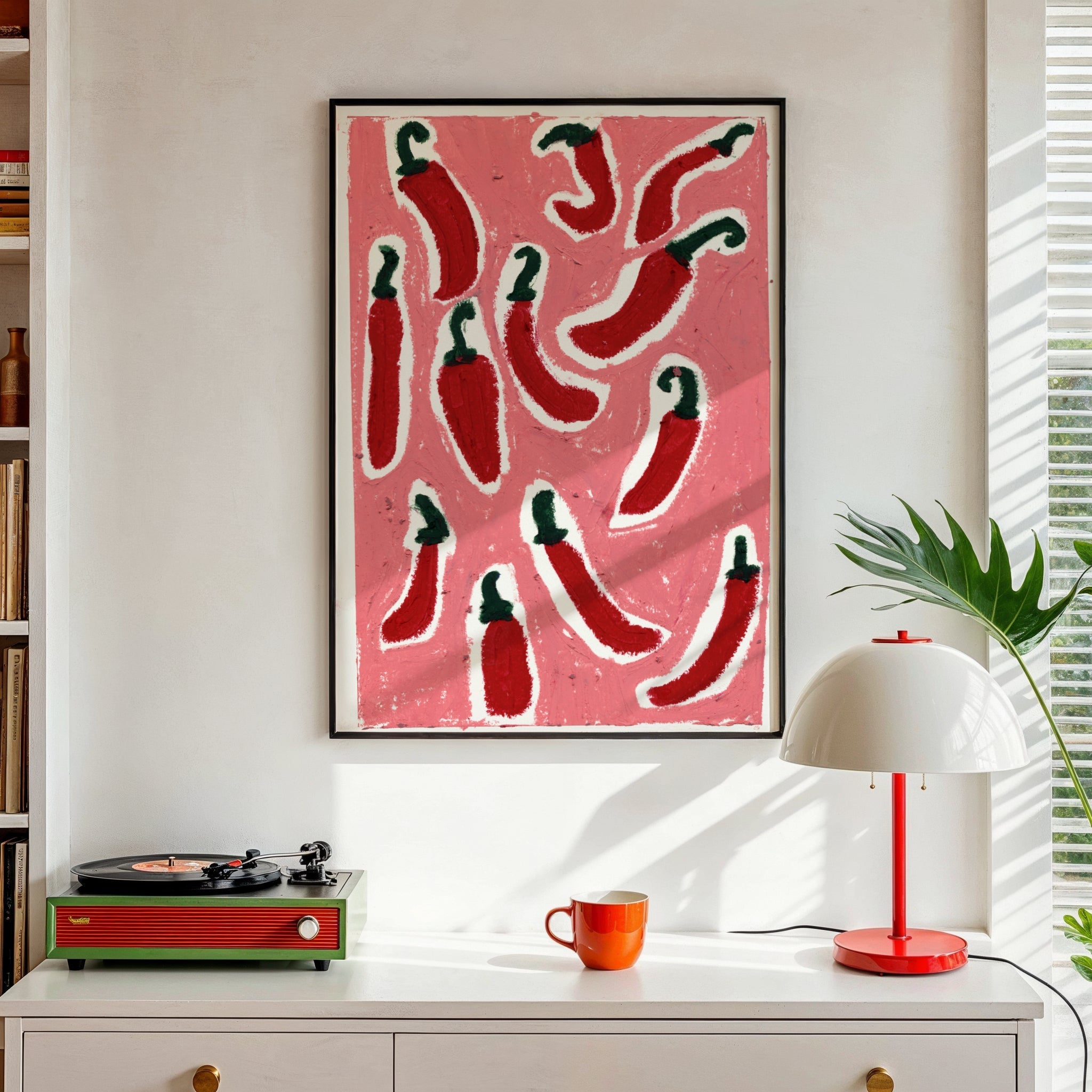 Chilli Oil Pastel Print - A5 - Print - Thursday's Child