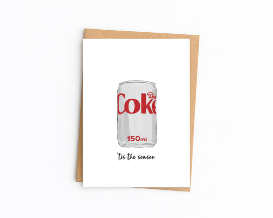 Diet Coke Christmas Card
