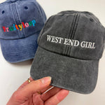 Custom cap - West End Girl - Black - Clothing - Thursday's Child