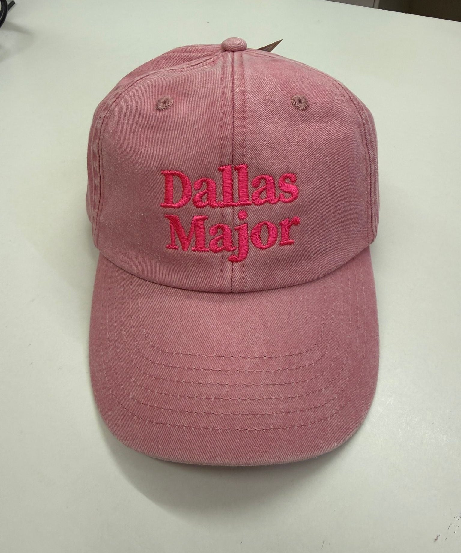 Dallas Major cap - Light Pink - Clothing - Thursday's Child