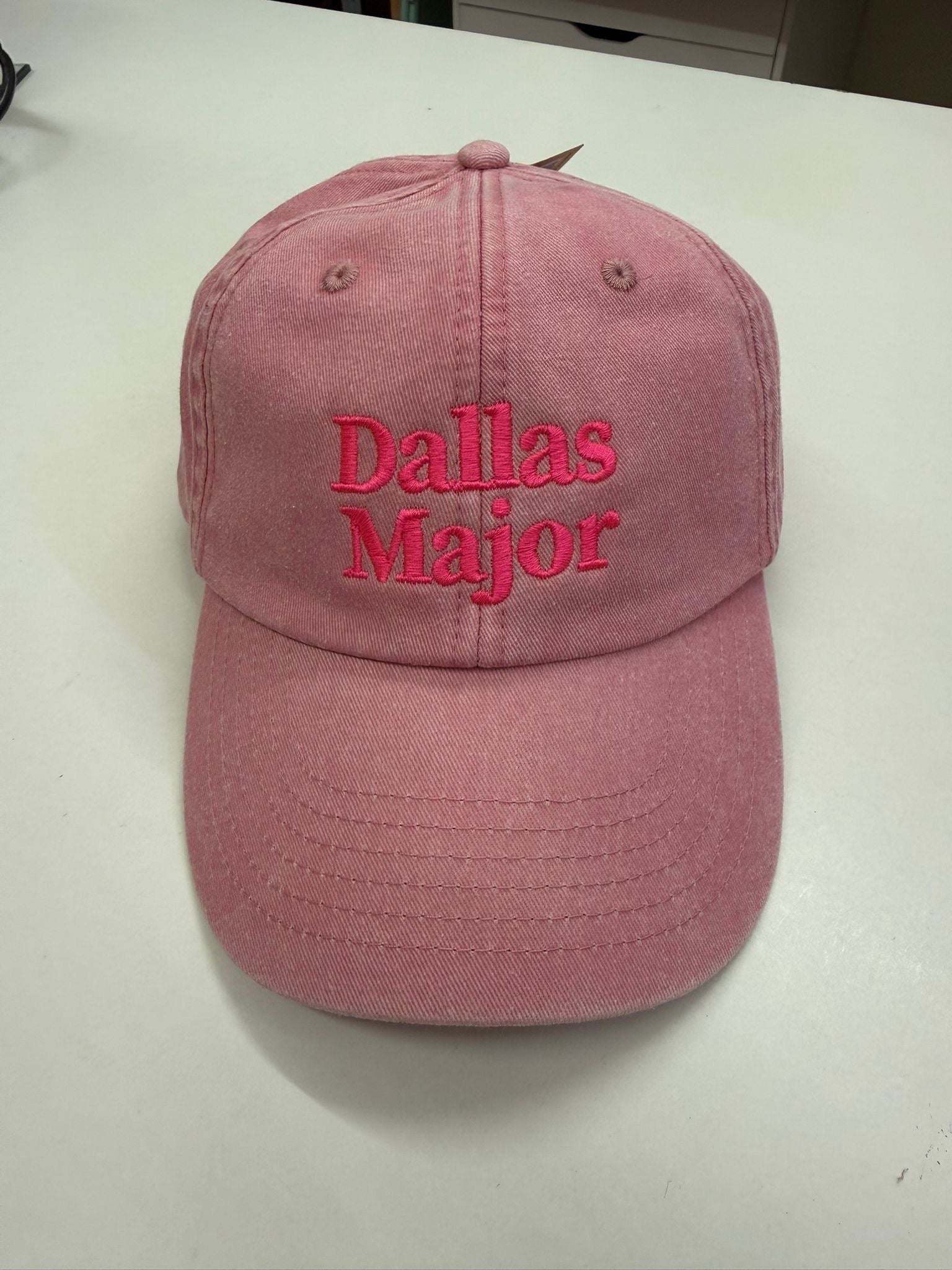 Dallas Major cap - Light Pink - Clothing - Thursday's Child