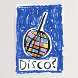 Disco Oil Pastel Print - A5 - Print - Thursday's Child