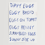 Eggs Hand Painted Print - A5 - Print - Thursday's Child