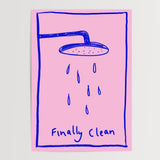 Finally Clean - Pink - Digital Download - Print - Thursday's Child