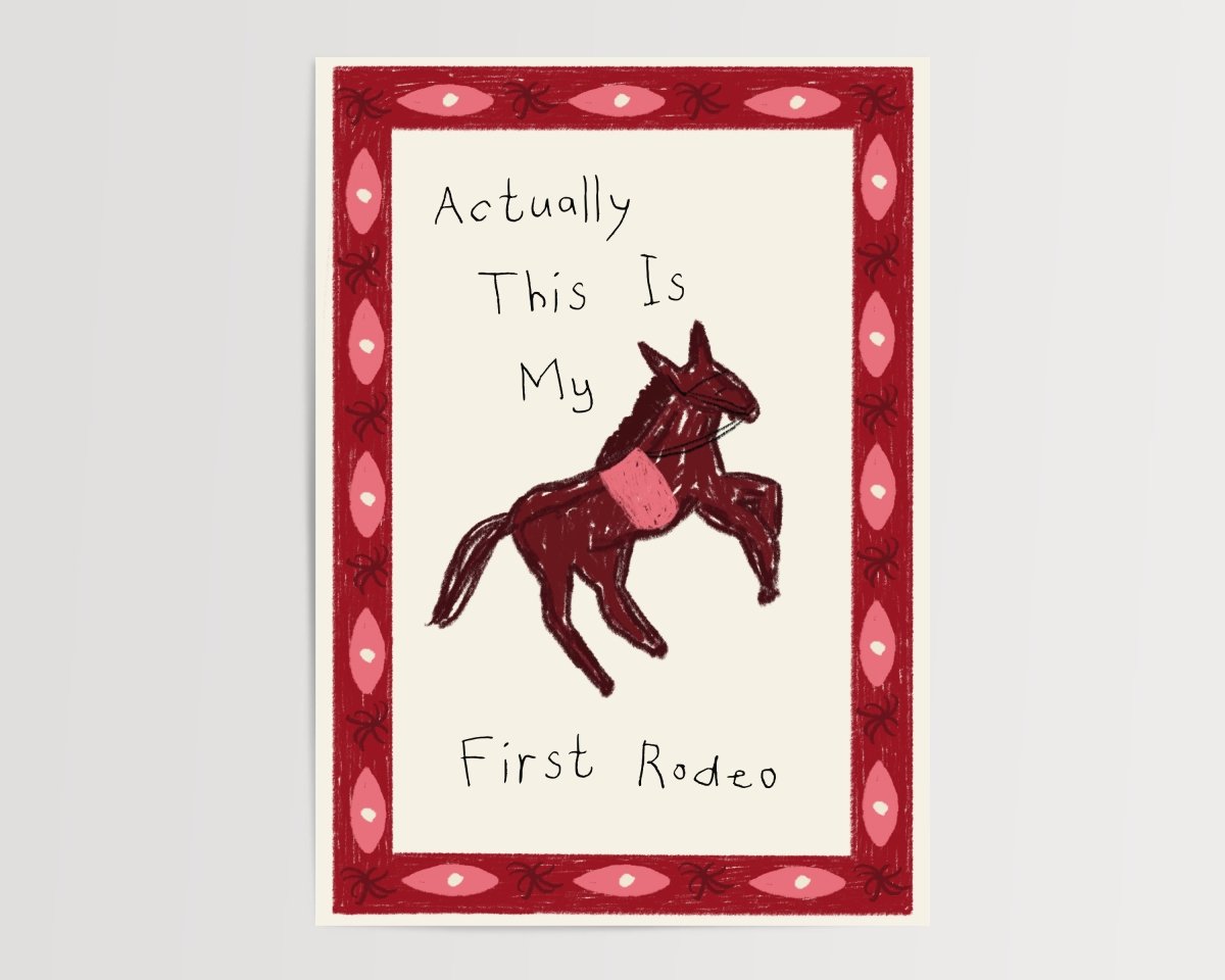 First Rodeo - Digital Download - Print - Thursday's Child
