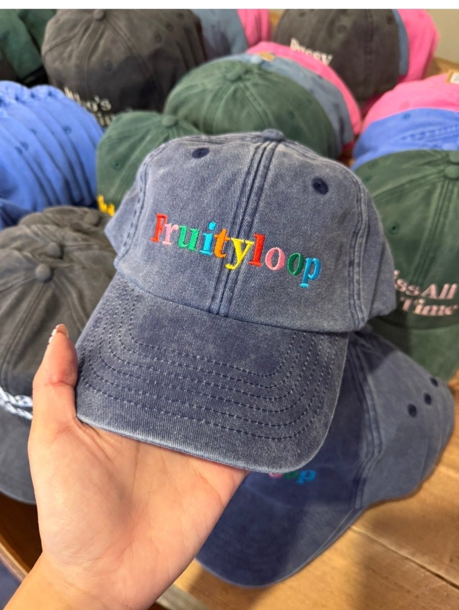 Fruityloop Lily Allen inspired cap - Fruityloop - Vintage Denim - Clothing - Thursday's Child