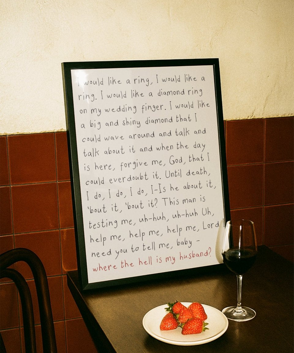 Husband - A5 - Print - Thursday's Child