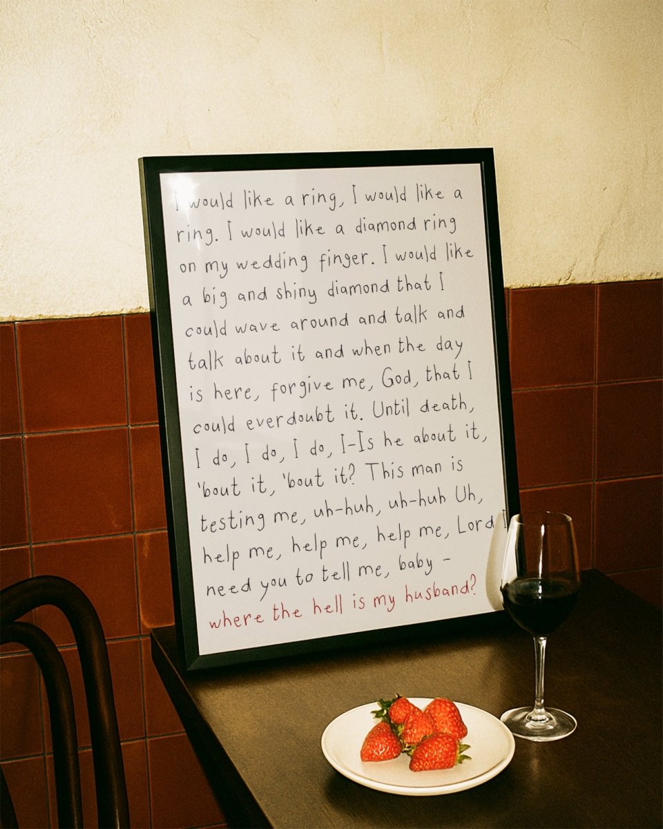 Husband - A5 - Print - Thursday's Child