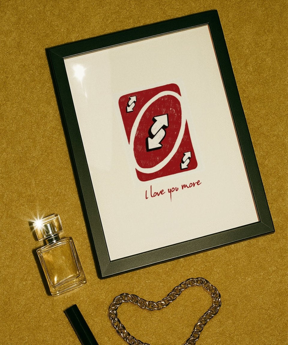 Uno - I love you more - Digital Download - Print - Thursday's Child