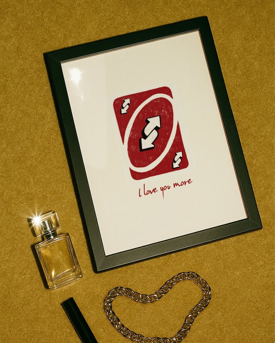 Uno - I love you more - Digital Download - Print - Thursday's Child