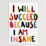 I am Insane - A5 - Multi - Print - Thursday's Child