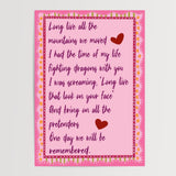 Long Live - Digital Download - Print - Thursday's Child