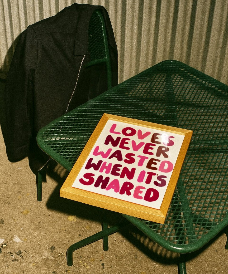 Love's never wasted - A5 - Print - Thursday's Child