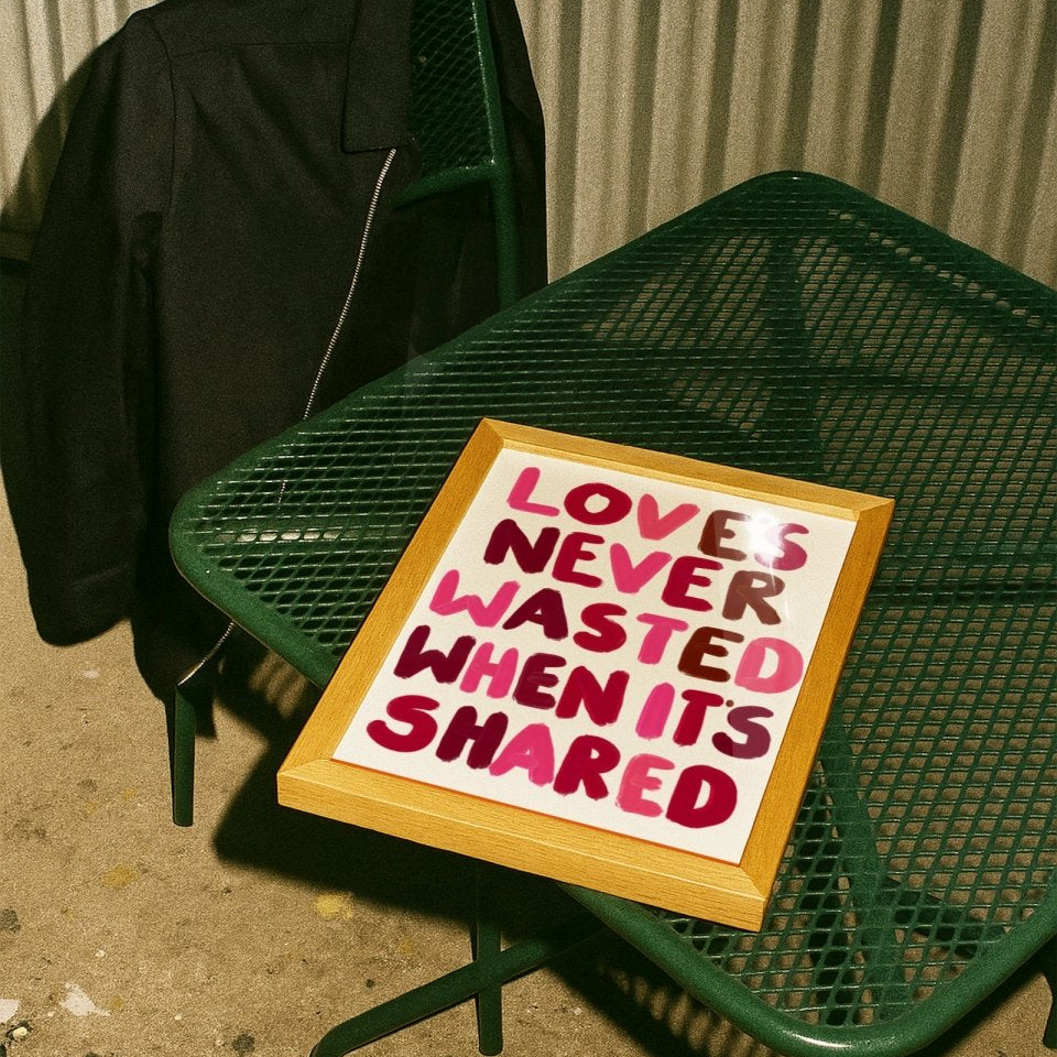 Love's never wasted - A5 - Print - Thursday's Child