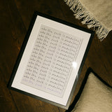 Madeline - A5 - White - Print - Thursday's Child