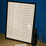 Madeline - A5 - White - Print - Thursday's Child