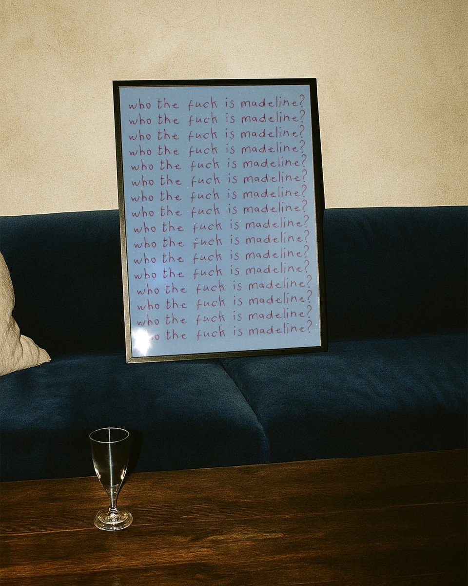 Madeline - A5 - Light denim - Print - Thursday's Child