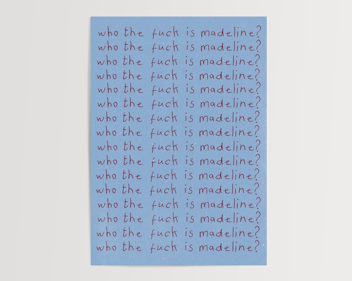 Madeline - A5 - Light denim - Print - Thursday's Child