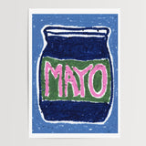 Mayo Oil Pastel Print - A5 - Print - Thursday's Child