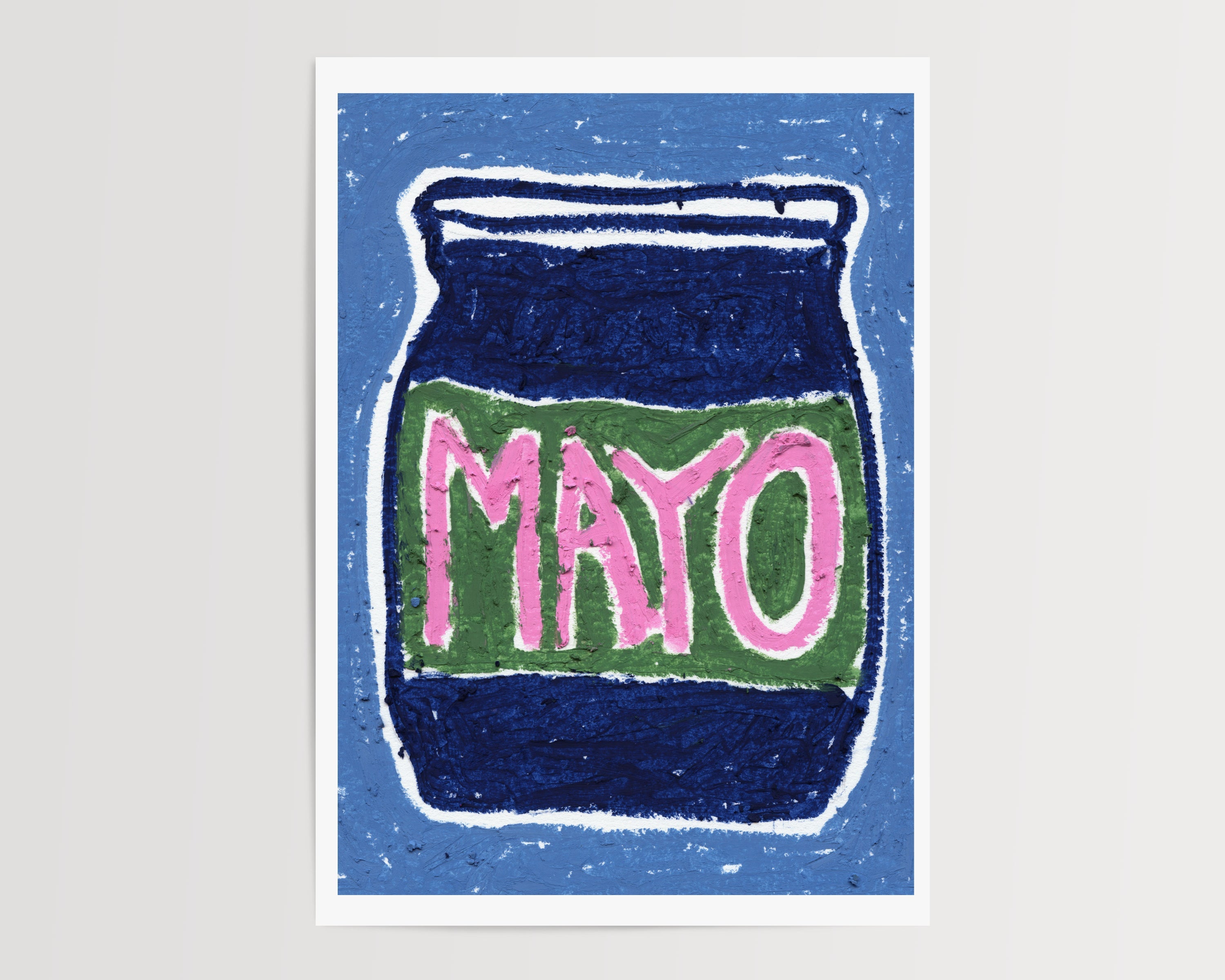 Mayo Oil Pastel Print - A5 - Print - Thursday's Child