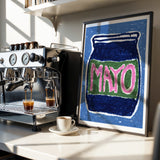 Mayo Oil Pastel Print - A5 - Print - Thursday's Child
