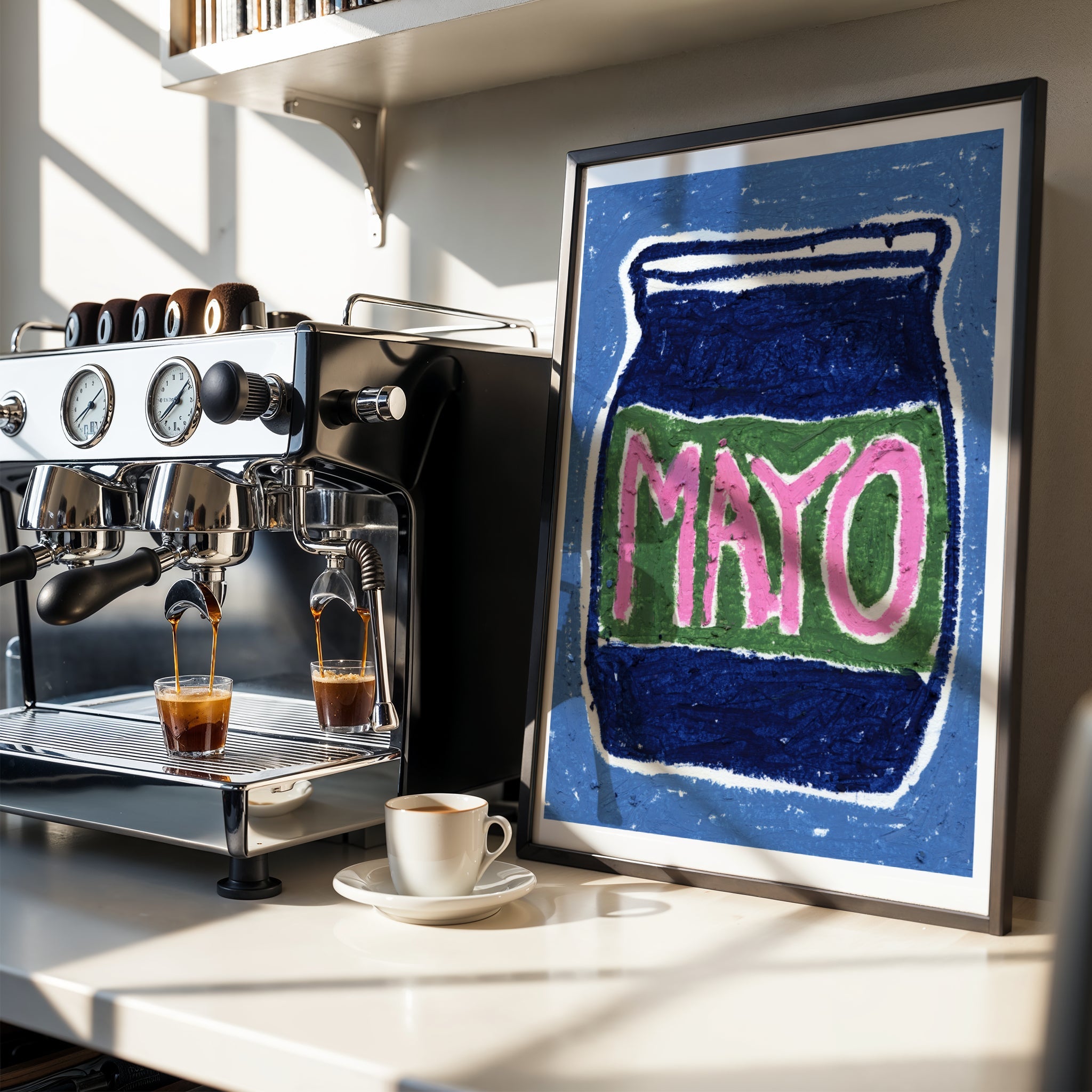 Mayo Oil Pastel Print - A5 - Print - Thursday's Child