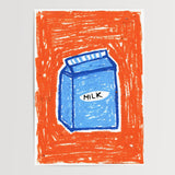 Milk Oil Pastel Print - A5 - Print - Thursday's Child