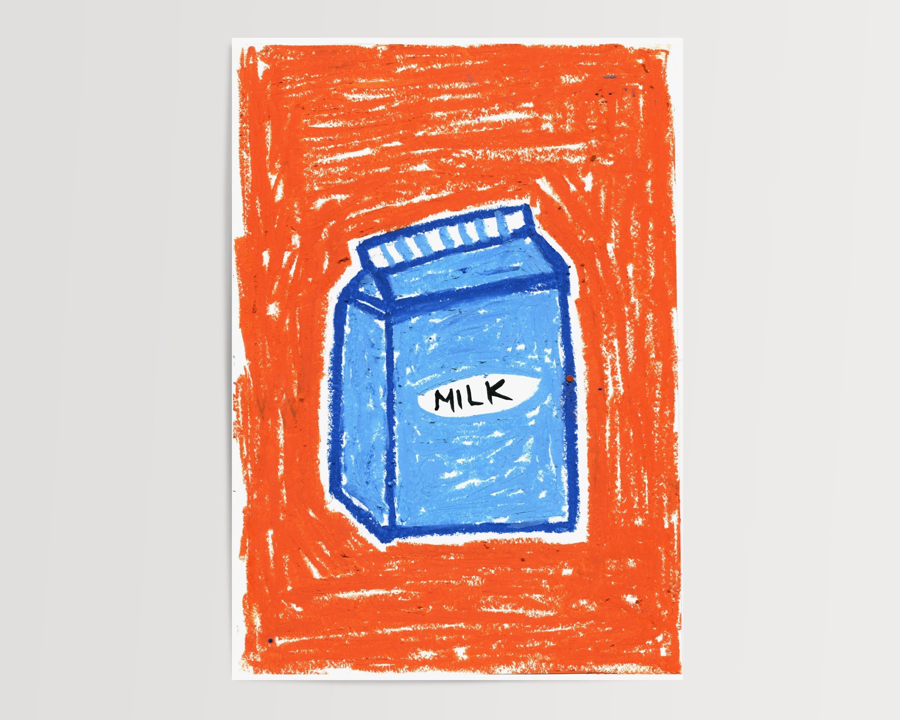 Milk Oil Pastel Print - A5 - Print - Thursday's Child